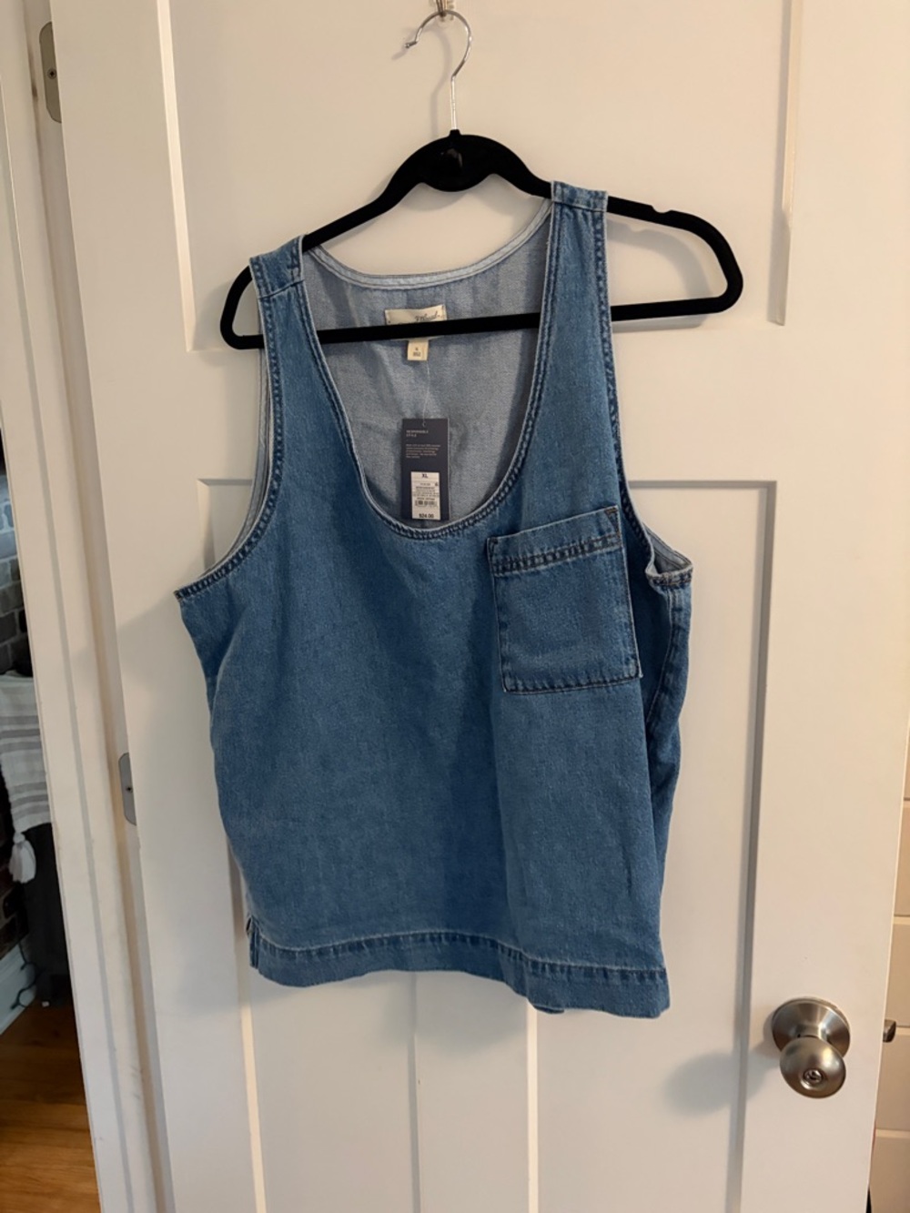 Denim tank